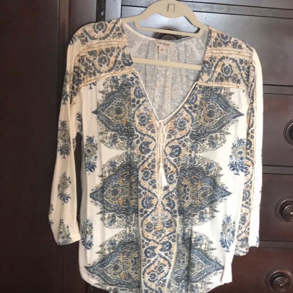 Lucky brand boho top large - Picture 5 of 6